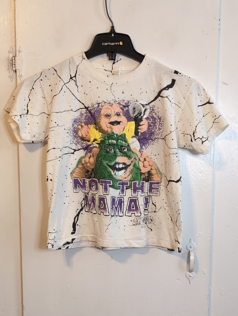Vint. 90s Dinosaurs Disney Sitcom tee kids medium